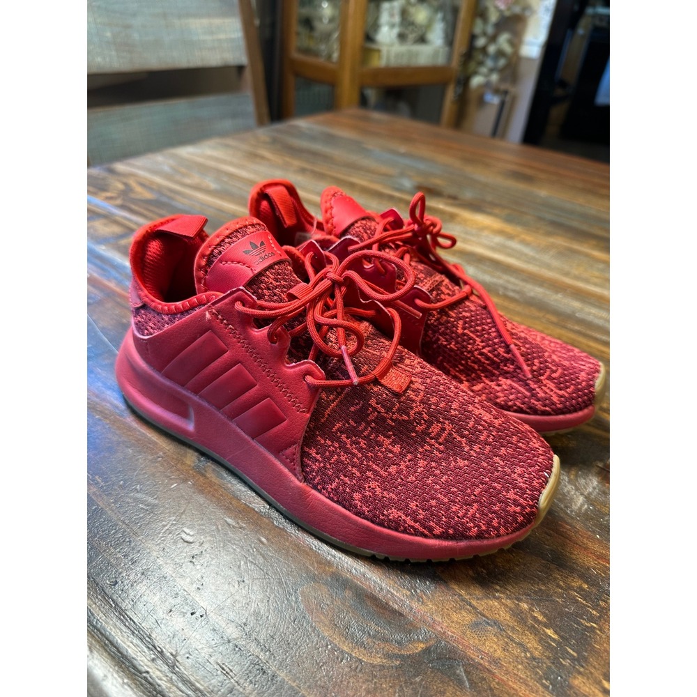 Adidas X_PLR Red Gum Sole Kids Sneakers Athletic Shoes F99739 Kids Size 4Y Youth